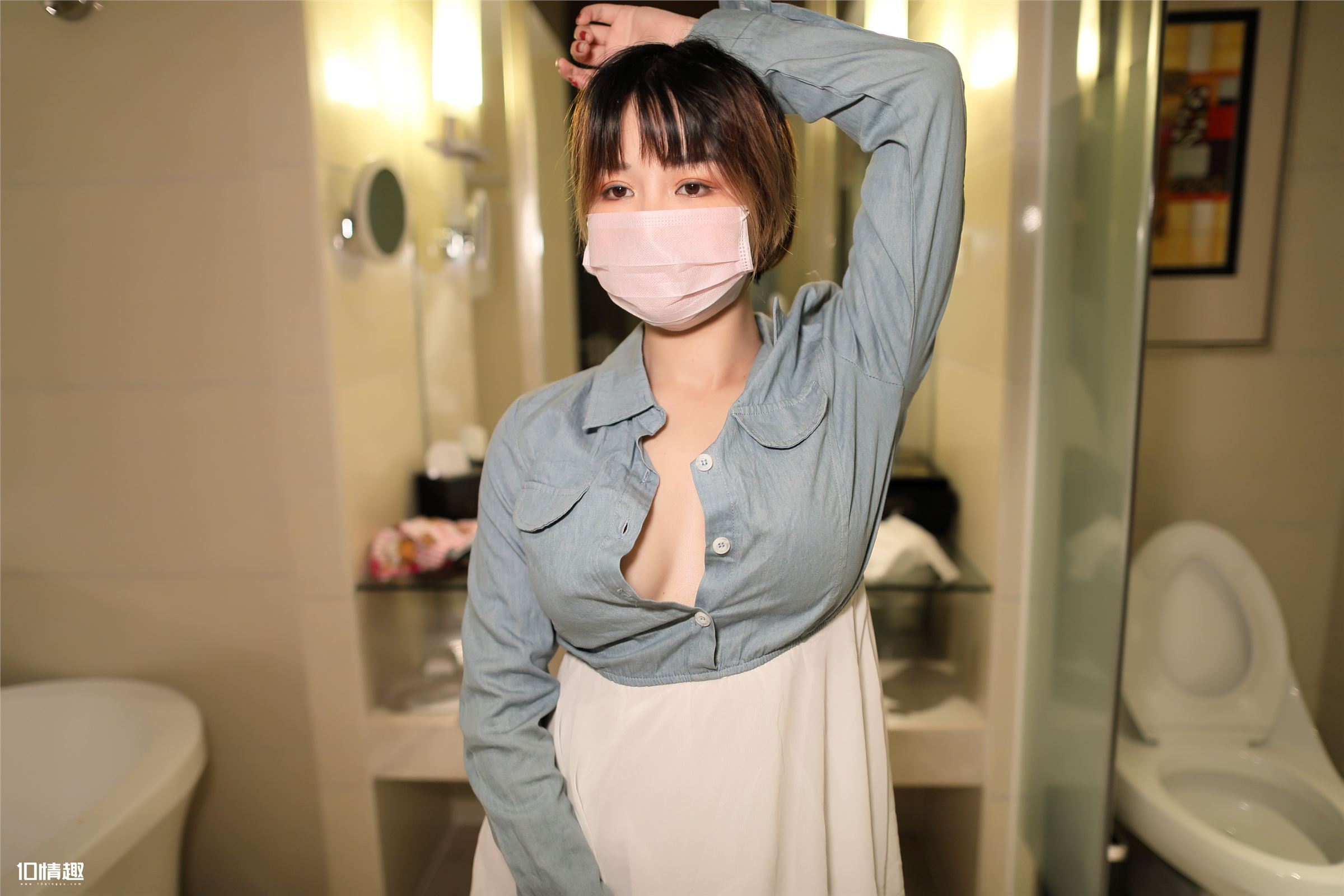 [ROSI写真] 口罩系列 2018.05.23 NO.710